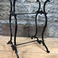 Treadle base - Treadle Sewing Machine, Cast Iron Base, Industrial Wheeler Wilson Steampunk RC by The Old Grainery (base, c...
