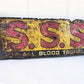 Sign - SSS Tonic for All Blood Troubles Sign, Vintage Metal Medical Advertising Sign by The Old Grainery (advertising, blo...