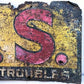 Sign - SSS Tonic for All Blood Troubles Sign, Vintage Metal Medical Advertising Sign by The Old Grainery (advertising, blo...