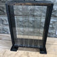 Showcase - Countertop Showcase, Divided Store Display, Vintage Wood Framed Plexi Case, G by The Old Grainery (black, count...