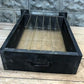 Showcase - Countertop Showcase, Divided Store Display, Vintage Wood Framed Plexi Case, G by The Old Grainery (black, count...