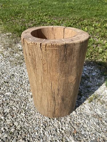 umbrella stand - Rustic Hollow Stump Cane Holder Umbrella Stand, Farmhouse Natural Wood Log A by The Old Grainery (18 inch...