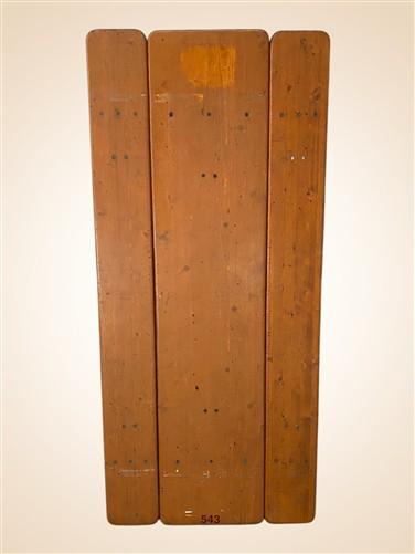 Table - Vintage German Oktoberfest Beer Garden Table&Bench, Honey Brown Outdoor Set, H11 by The Old Grainery (beer garden...