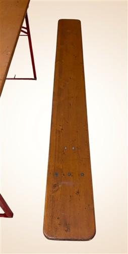 Table - Vintage German Oktoberfest Beer Garden Table&Bench, Honey Brown Outdoor Set, H11 by The Old Grainery (beer garden...