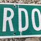 Signs - Gordon St Street Sign, Vintage Green Road Sign, 36x9 Metal Wall Sign Garage D by The Old Grainery (36x9, gordon, g...