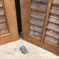 Shutters - Lot Wood Shutters Victorian Window Louver Plantation Door Mission Vintage B12M by The Old Grainery (Brown, Café...