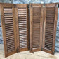 Shutters - Lot Wood Shutters Victorian Window Louver Plantation Door Mission Vintage B12M by The Old Grainery (Brown, Café...