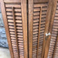 Shutters - Lot Wood Shutters Victorian Window Louver Plantation Door Mission Vintage B13M by The Old Grainery (Brown, Café...