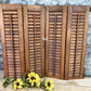 Shutters - Lot Wood Shutters Victorian Window Louver Plantation Door Mission Vintage B14M by The Old Grainery (art, crafts...