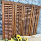 Shutters - Lot Wood Shutters Victorian Window Louver Plantation Door Mission Vintage B14M by The Old Grainery (art, crafts...