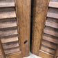 Shutters - Lot Wood Shutters Victorian Window Louver Plantation Door Mission Vintage B14M by The Old Grainery (art, crafts...