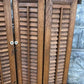 Shutters - Lot Wood Shutters Victorian Window Louver Plantation Door Mission Vintage B14M by The Old Grainery (art, crafts...