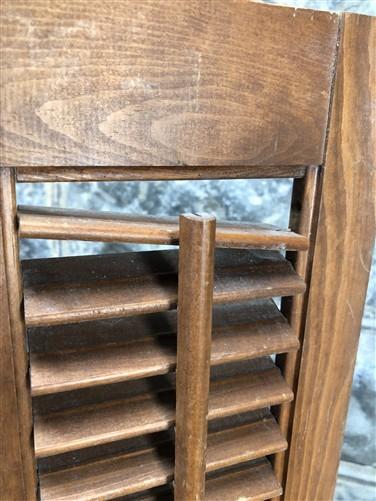 Shuters - Lot Wood Shutters Victorian Window Louver Plantation Door Mission Vintage B15M by The Old Grainery (Brown, Café...