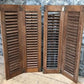 Shuters - Lot Wood Shutters Victorian Window Louver Plantation Door Mission Vintage B15M by The Old Grainery (Brown, Café...