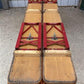 Table - Vintage German Oktoberfest Beer Garden Table&Bench, Honey Brown Outdoor Set, H19 by The Old Grainery (beer garden...