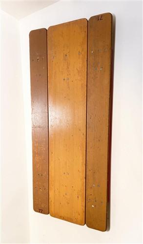 Table - Vintage German Oktoberfest Beer Garden Table&Bench, Honey Brown Outdoor Set, H20 by The Old Grainery (beer garden...