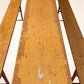 Table - Vintage German Oktoberfest Beer Garden Table&Bench, Honey Brown Outdoor Set, H23 by The Old Grainery (beer garden...
