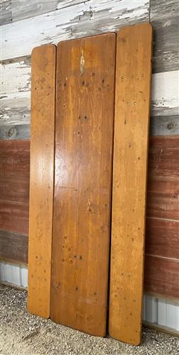 Table - Vintage German Oktoberfest Beer Garden Table&Bench, Honey Brown Outdoor Set, H24 by The Old Grainery (beer garden...