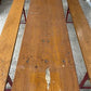 Table - Vintage German Oktoberfest Beer Garden Table&Bench, Honey Brown Outdoor Set, H24 by The Old Grainery (beer garden...