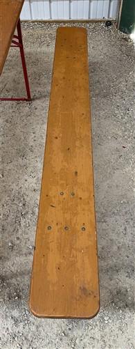 Table - Vintage German Oktoberfest Beer Garden Table&Bench, Honey Brown Outdoor Set, H24 by The Old Grainery (beer garden...