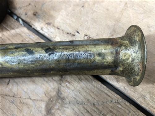 lard press parts - Lard Press Ring & Nozzle, Cast Iron Sausage Stuffer Fruit Apple Cider Part D by The Old Grainery (apple...