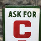 Signs - Castrol Motor Oil Sign, Metal Porcelain Advertising Sign, Ask for Castrol Oil B by The Old Grainery (advertisement...