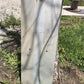 Signs - Yellow Black Striped Caution Road Sign, 36x12 Vintage Metal Street Wall Sign B by The Old Grainery (36x12, Caution...