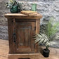 Night stand - Rustic Wood Nightstand, Modern Farmhouse Bedside Cabinet, End Side Table B by The Old Grainery (bed side, Br...