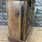Night stand - Rustic Wood Nightstand, Modern Farmhouse Bedside Cabinet, End Side Table B by The Old Grainery (bed side, Br...
