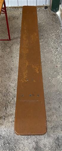 Table - Vintage German Oktoberfest Beer Garden Table&Bench, Honey Brown Outdoor Set, H27 by The Old Grainery (beer garden...