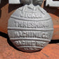 Case Implement Eagle Emblem, Cast Iron Advertising Sign Threshing Farm Machine
