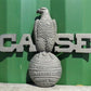 Case Implement Eagle Emblem, Cast Iron Advertising Sign Threshing Farm Machine X