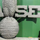 Case Implement Eagle Emblem, Cast Iron Advertising Sign Threshing Farm Machine X
