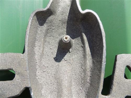 Case Implement Eagle Emblem, Cast Iron Advertising Sign Threshing Farm Machine X