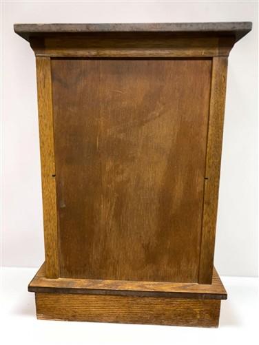 Jewelry > Jewelry Storage > Jewelry Boxes - Oak Countertop Showcase, Vintage Plexiglass Display Cabinet, Mission Craftsman...
