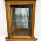Jewelry > Jewelry Storage > Jewelry Boxes - Oak Countertop Showcase, Vintage Plexiglass Display Cabinet, Mission Craftsman...