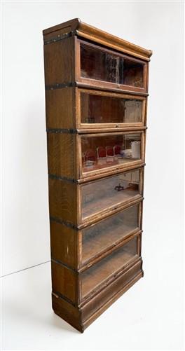 Barrister Cabinet - Globe-Wernicke Barrister Bookcase, Vintage Lawyer Cabinet, Stacking Bookcase, F by The Old Grainery (B...