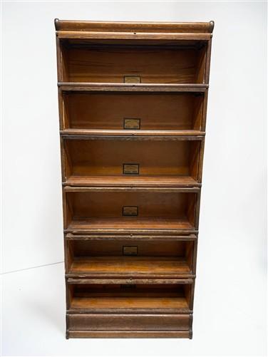 Barrister Cabinet - Globe-Wernicke Barrister Bookcase, Vintage Lawyer Cabinet, Stacking Bookcase, F by The Old Grainery (B...