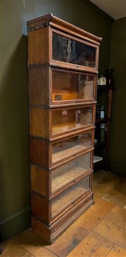 Barrister Cabinet - Globe-Wernicke Barrister Bookcase, Vintage Lawyer Cabinet, Stacking Bookcase, G by The Old Grainery (B...