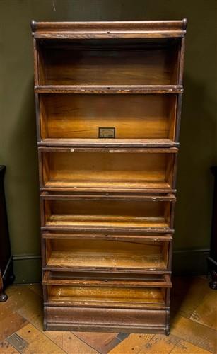 Barrister Cabinet - Globe-Wernicke Barrister Bookcase, Vintage Lawyer Cabinet, Stacking Bookcase, G by The Old Grainery (B...