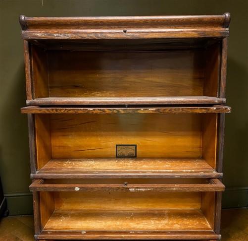 Barrister Cabinet - Globe-Wernicke Barrister Bookcase, Vintage Lawyer Cabinet, Stacking Bookcase, G by The Old Grainery (B...