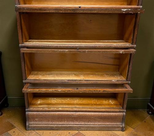 Barrister Cabinet - Globe-Wernicke Barrister Bookcase, Vintage Lawyer Cabinet, Stacking Bookcase, G by The Old Grainery (B...