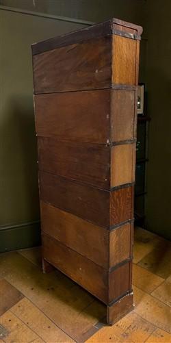Barrister Cabinet - Globe-Wernicke Barrister Bookcase, Vintage Lawyer Cabinet, Stacking Bookcase, G by The Old Grainery (B...