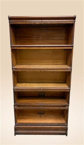 Barrister Cabinet - Globe-Wernicke Barrister Bookcase, Vintage Lawyer Cabinet, Stacking Bookcase, H by The Old Grainery (B...