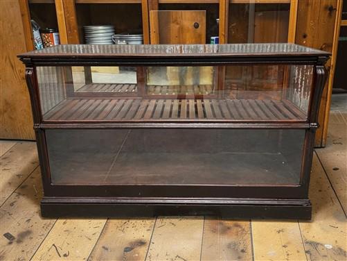 Display Case - General Store Showcase, Vintage Retail Glass Display Counter, Mercantile Cabinet by The Old Grainery (count...