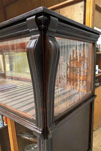 Display Case - General Store Showcase, Vintage Retail Glass Display Counter, Mercantile Cabinet by The Old Grainery (count...