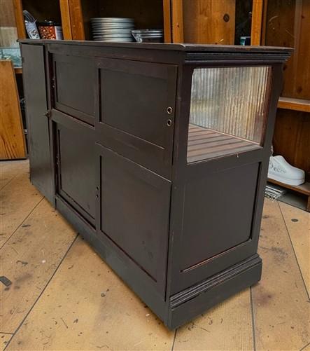 Display Case - General Store Showcase, Vintage Retail Glass Display Counter, Mercantile Cabinet by The Old Grainery (count...