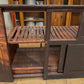 Display Case - General Store Showcase, Vintage Retail Glass Display Counter, Mercantile Cabinet by The Old Grainery (count...