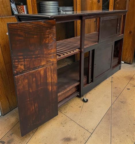 Display Case - General Store Showcase, Vintage Retail Glass Display Counter, Mercantile Cabinet by The Old Grainery (count...