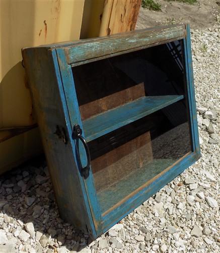 Medicine Cabinet - Medicine Cabinet, Vintage Wood Display Case, Wall Mount Cupboard, Shadow Box A12 by The Old Grainery (1...
